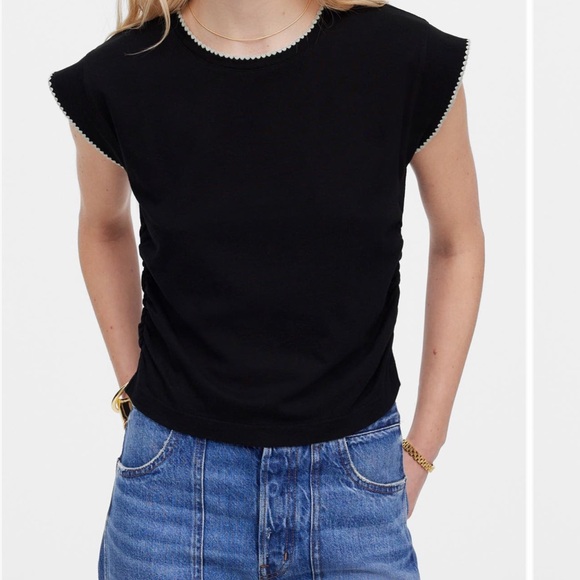 Madewell side cinched tee - Picture 2 of 8